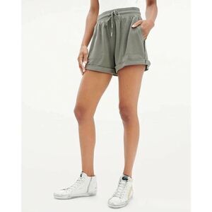 Splendid Women's Shorts Olive Size Small NEW ECO SUPERSOFT BLOOM SHORT NWT Army
